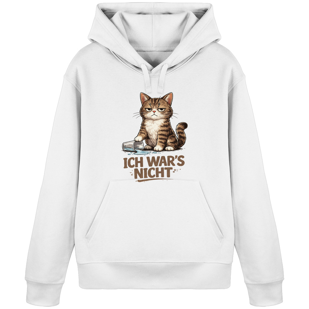 Ich war's nicht... Grumpy Cat Cartoon - Organic Basic Hoodie