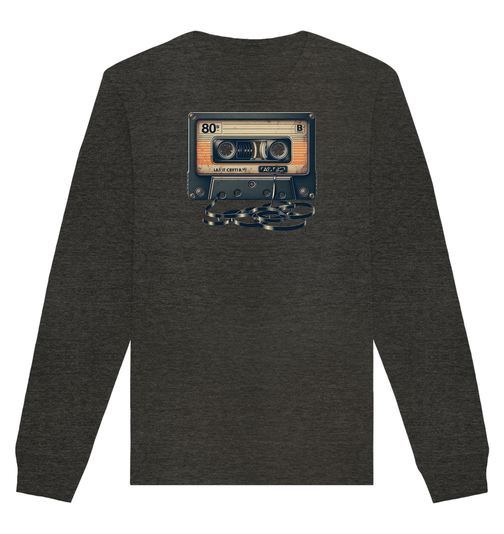 80s Kassettentape - Organic Basic Unisex Sweatshirt