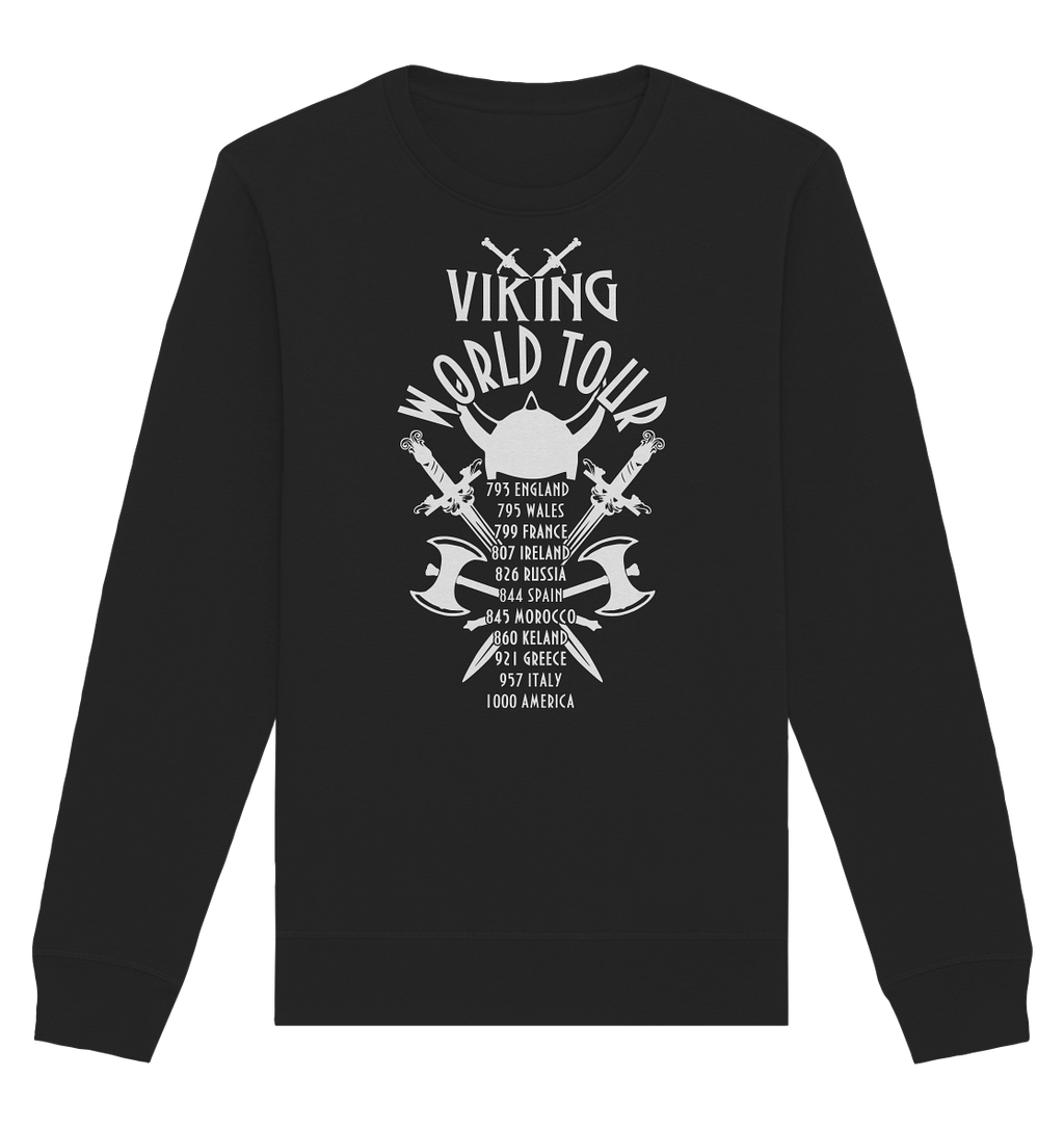 Viking World Tour Fun - Organic Basic Unisex Sweatshirt