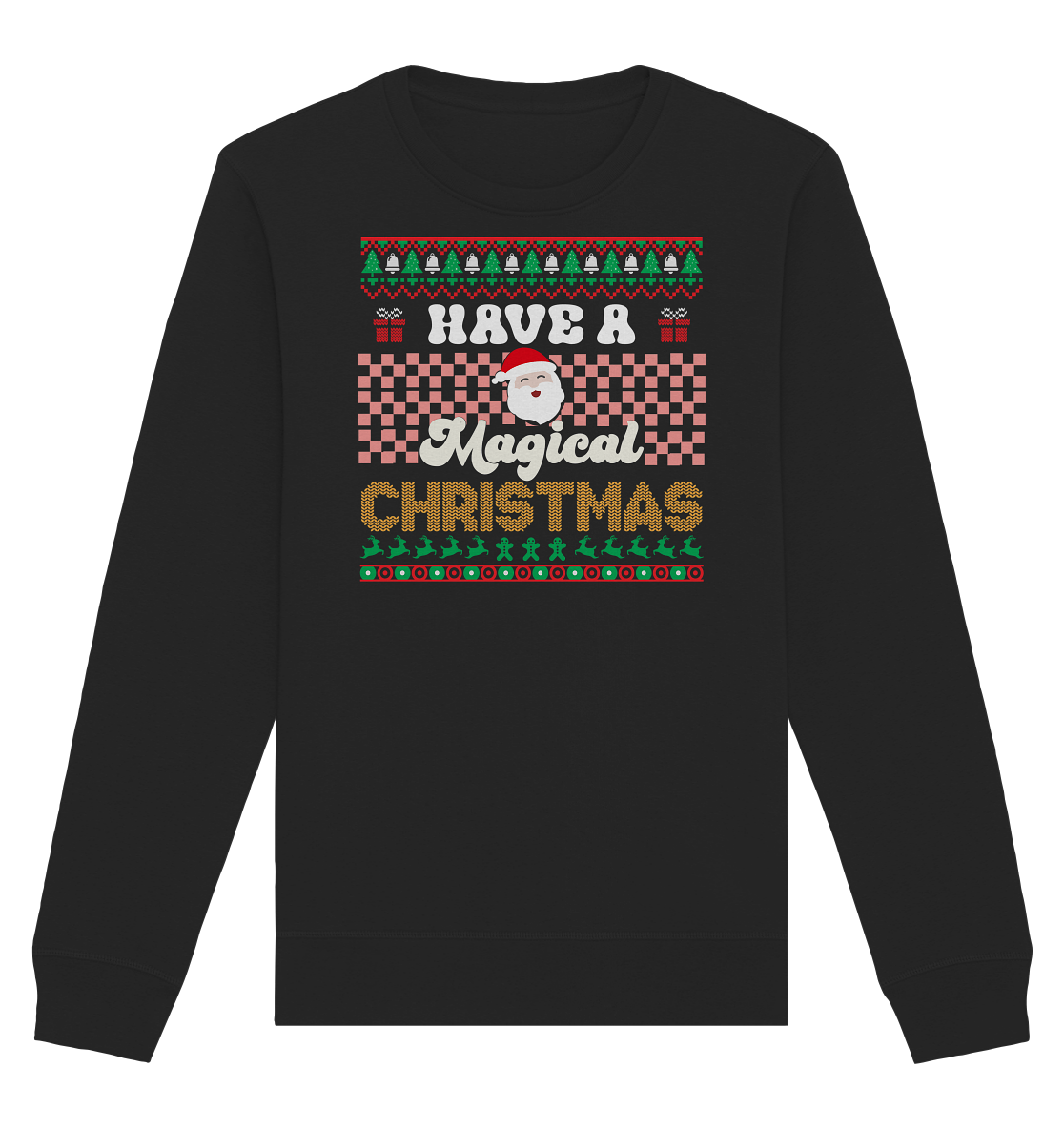 Ugly Christmas Weihnachten  - Organic Basic Unisex Sweatshirt