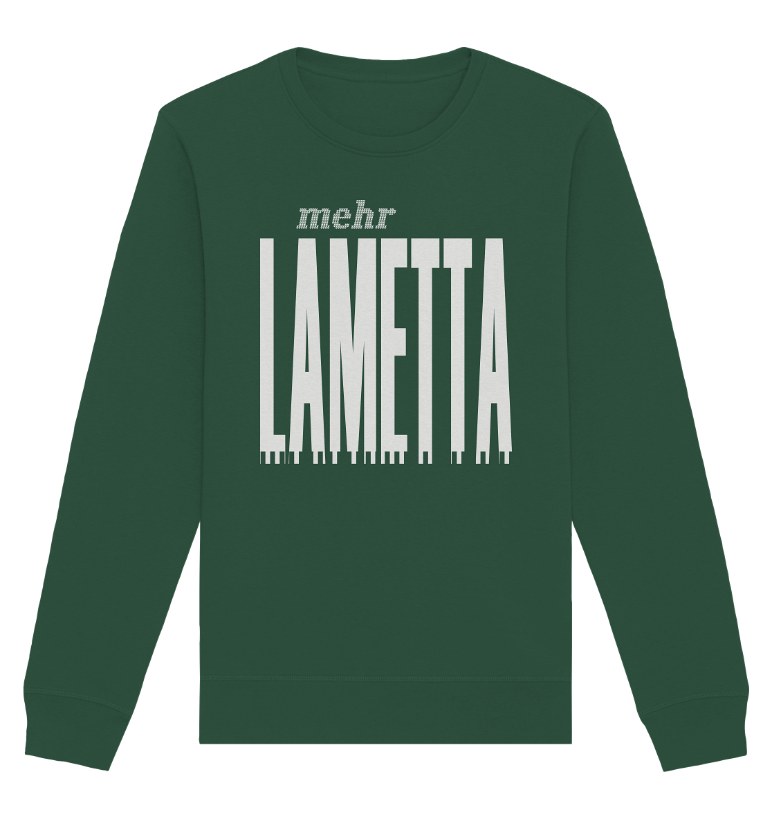 Weihnachten mehr Lametta - Organic Basic Unisex Sweatshirt