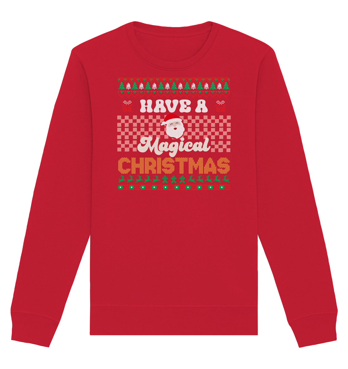 Ugly Christmas Weihnachten  - Organic Basic Unisex Sweatshirt