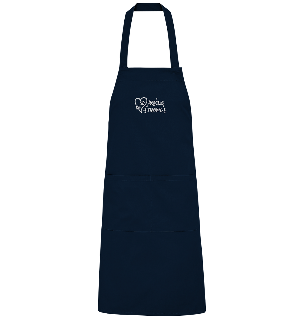 Rescue Mom - Personalisiert - Organic Grillschürze