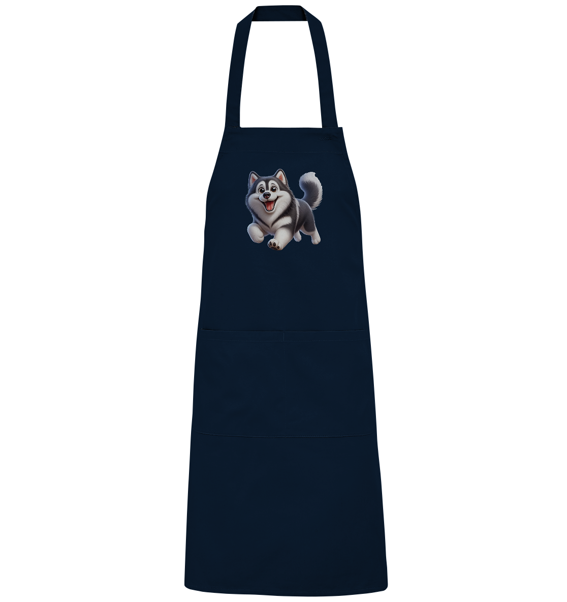 Husky Comic - personalisierbar - Organic Grillschürze