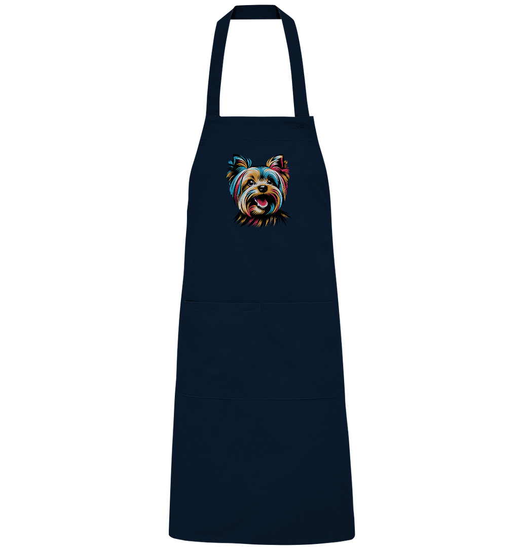 Yorkshire Terrier Pop Art - personalisierbar - Organic Grillschürze