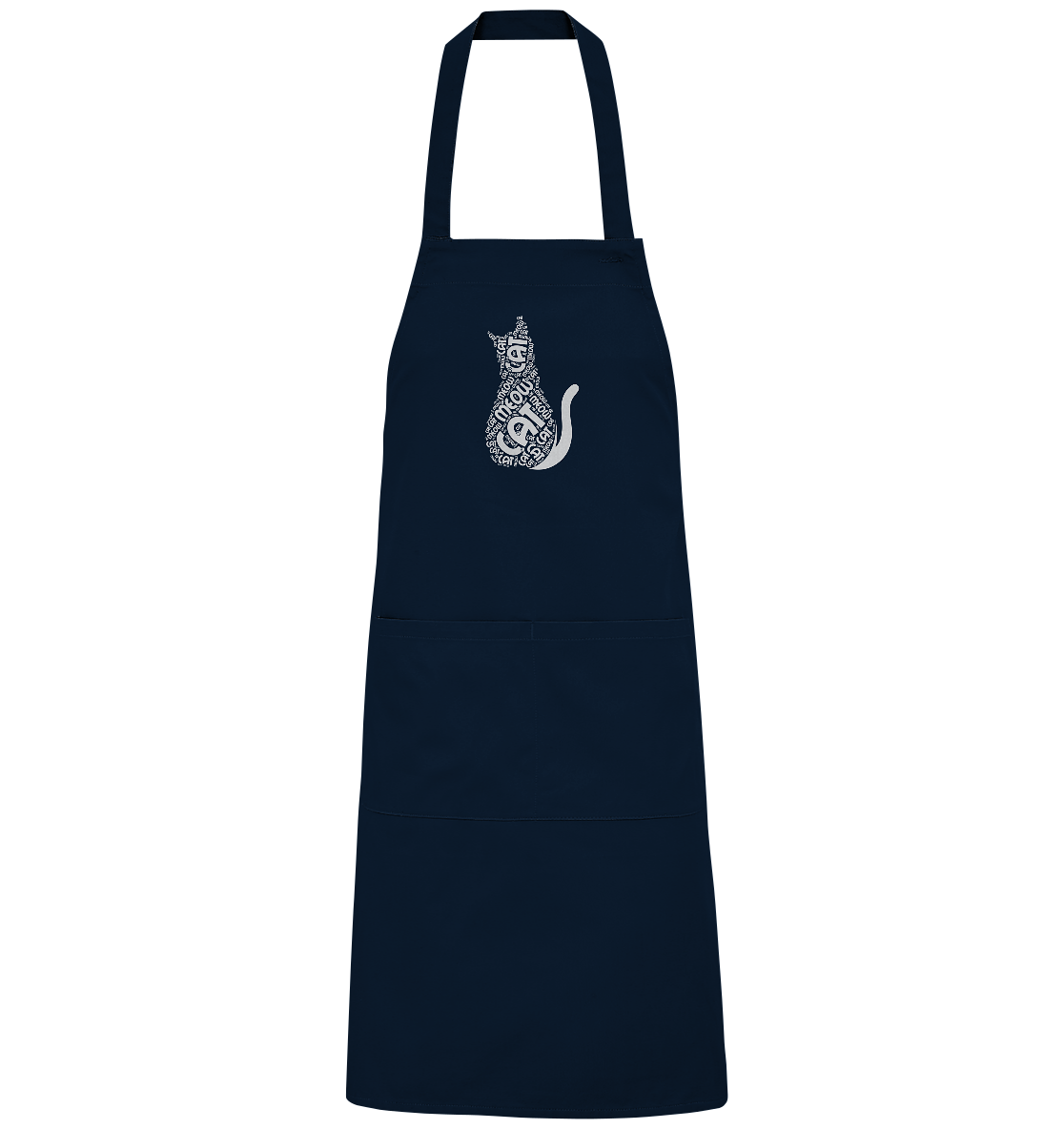 Katzen Cat slogan  - Organic Grillschürze