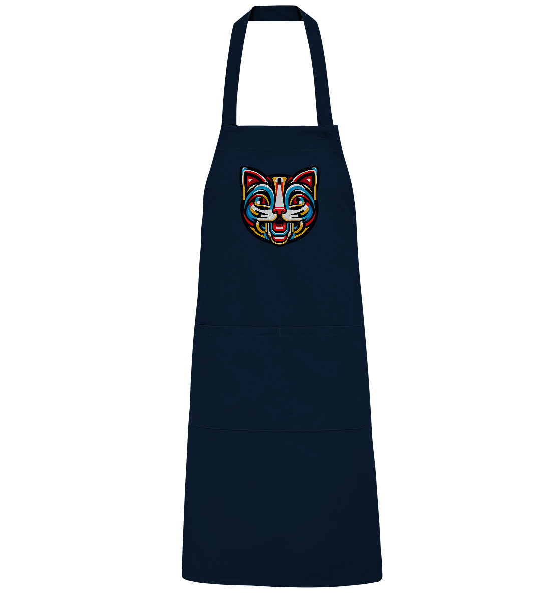 Pop Art Katze  - Organic Grillschürze