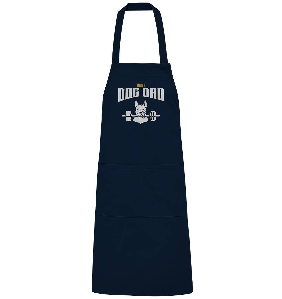 Best Dog Dad - Personalisierbar - Organic Grillschürze
