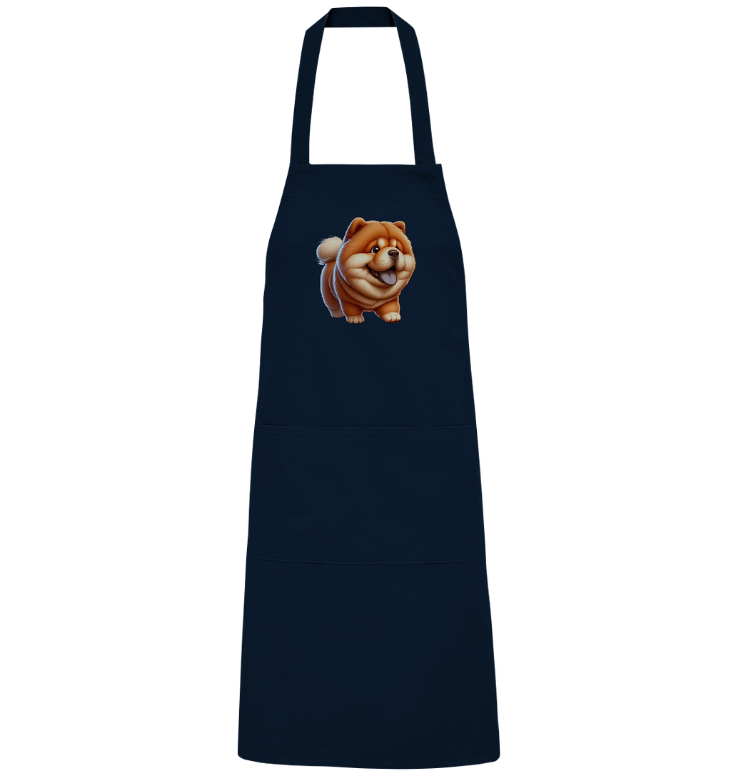 Chow Chow Cartoon Hund - personalisierbar - Organic Grillschürze