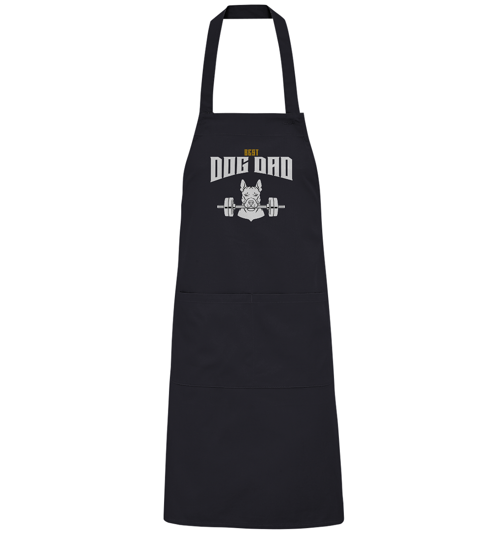 Best Dog Dad - Personalisierbar - Organic Grillschürze