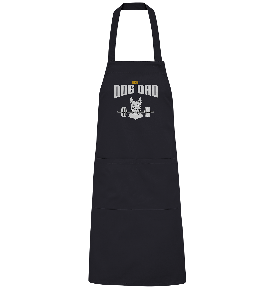 Best Dog Dad - Personalisierbar - Organic Grillschürze