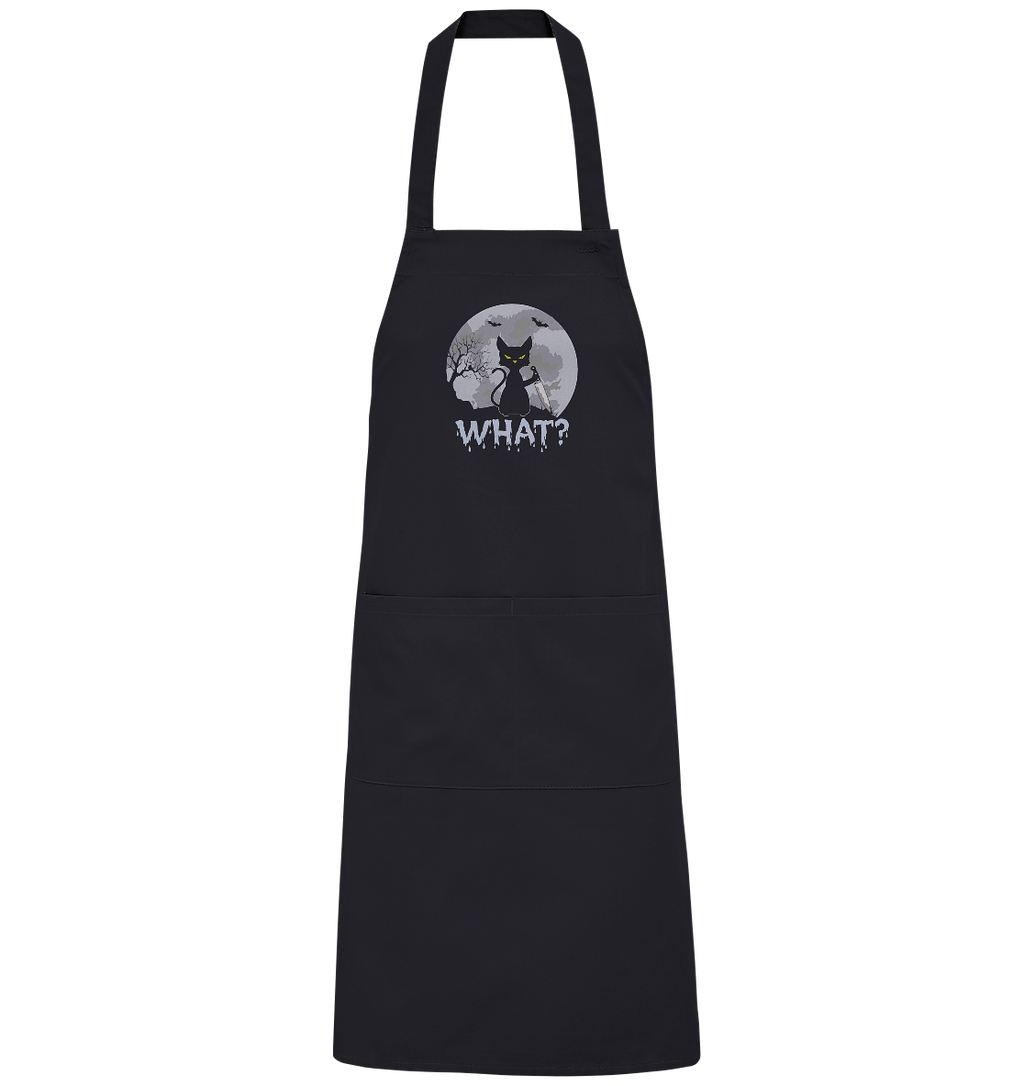 Halloween Katze Horror Lustig - Organic Grillschürze