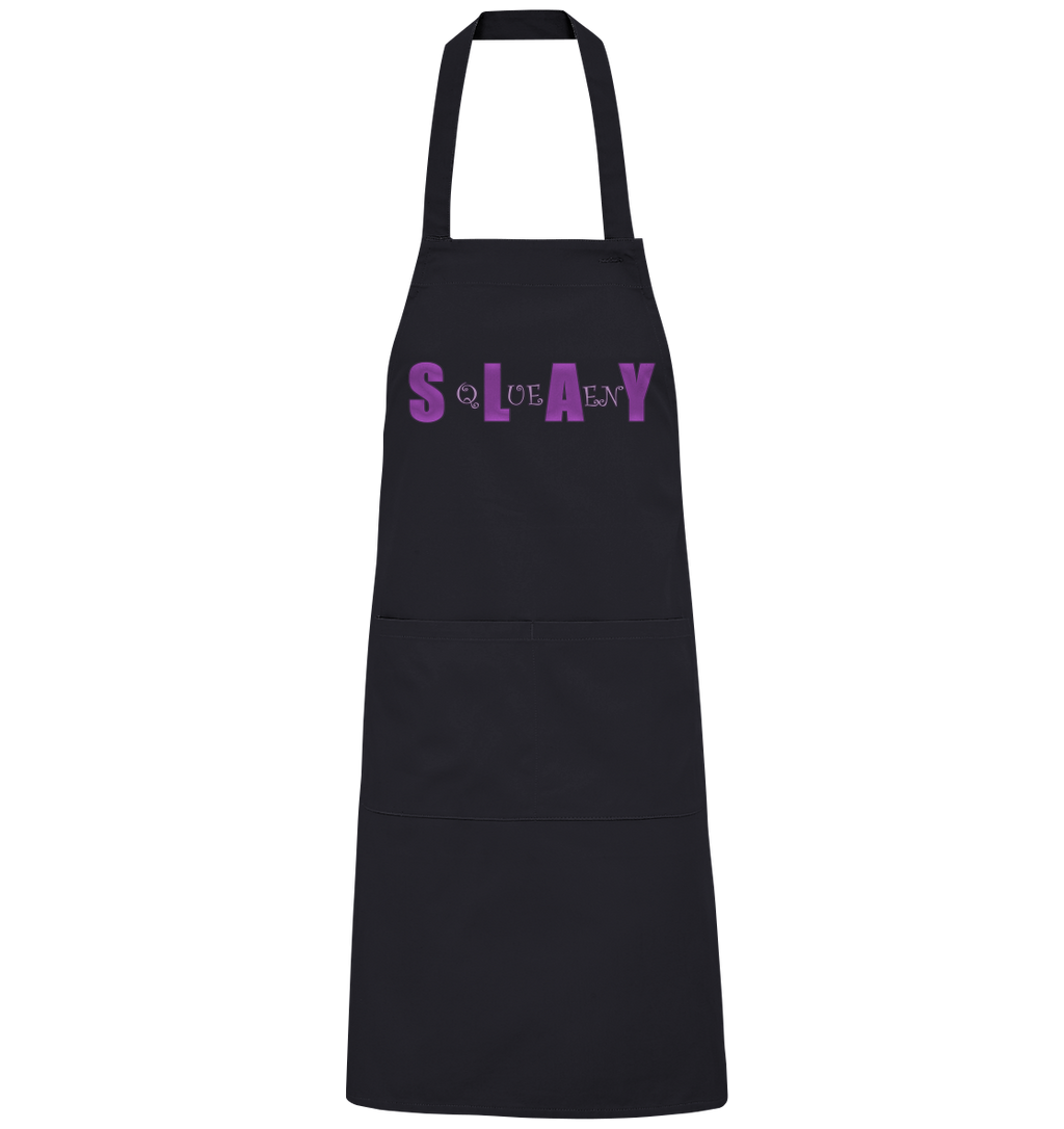 Slay Queen - personalisierbar - Organic Grillschürze
