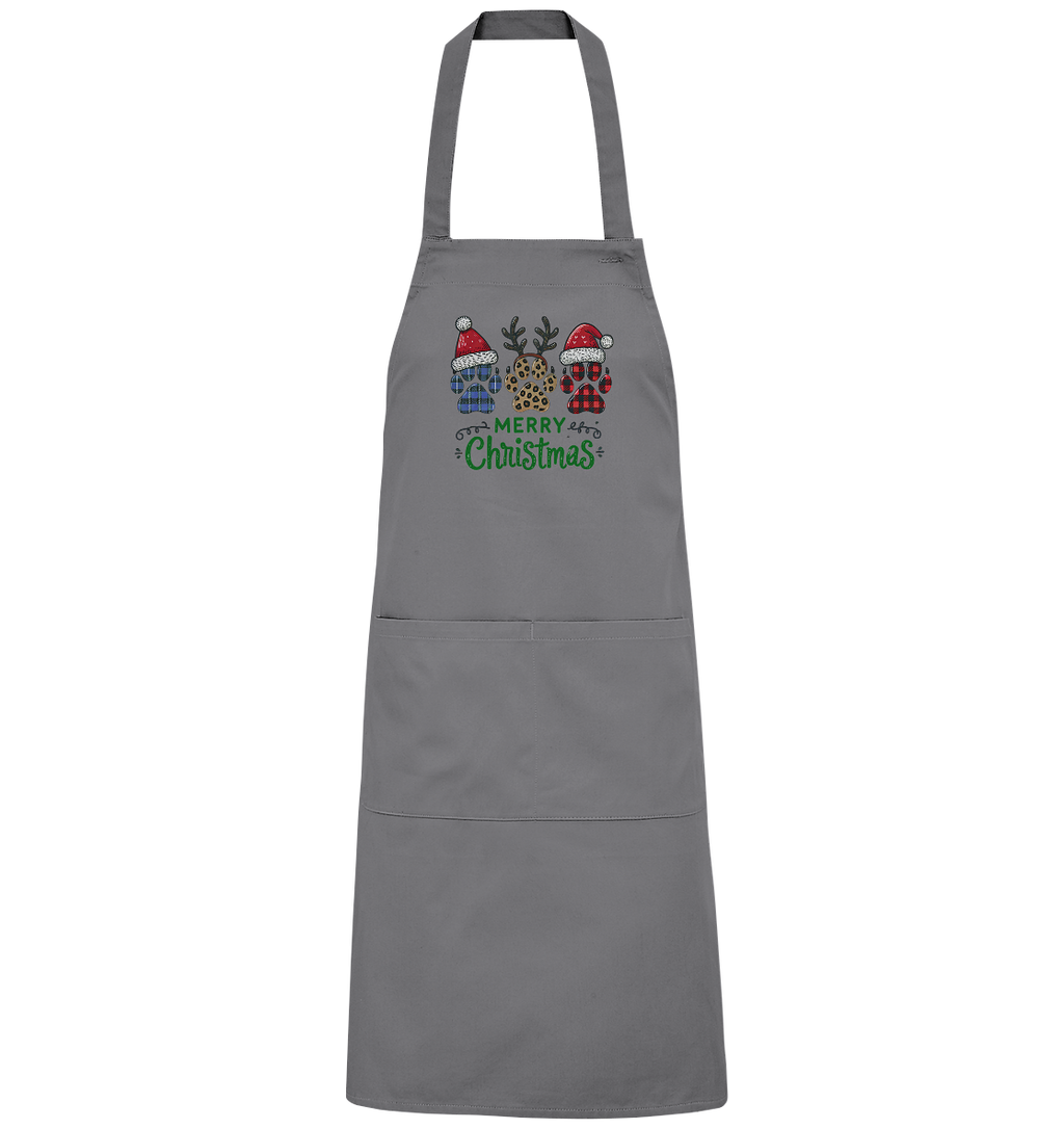 Paw Merry Christmas  - Organic Grillschürze