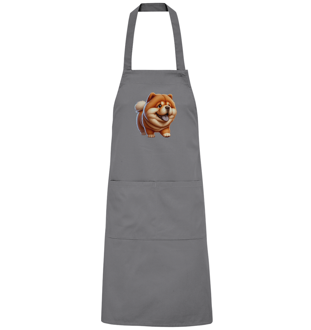 Chow Chow Cartoon Hund - personalisierbar - Organic Grillschürze
