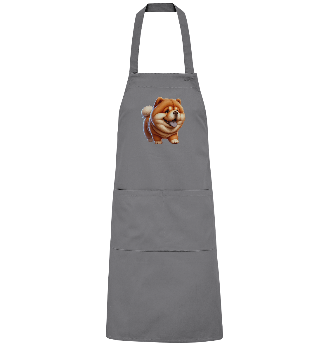 Chow Chow Cartoon Hund - personalisierbar - Organic Grillschürze