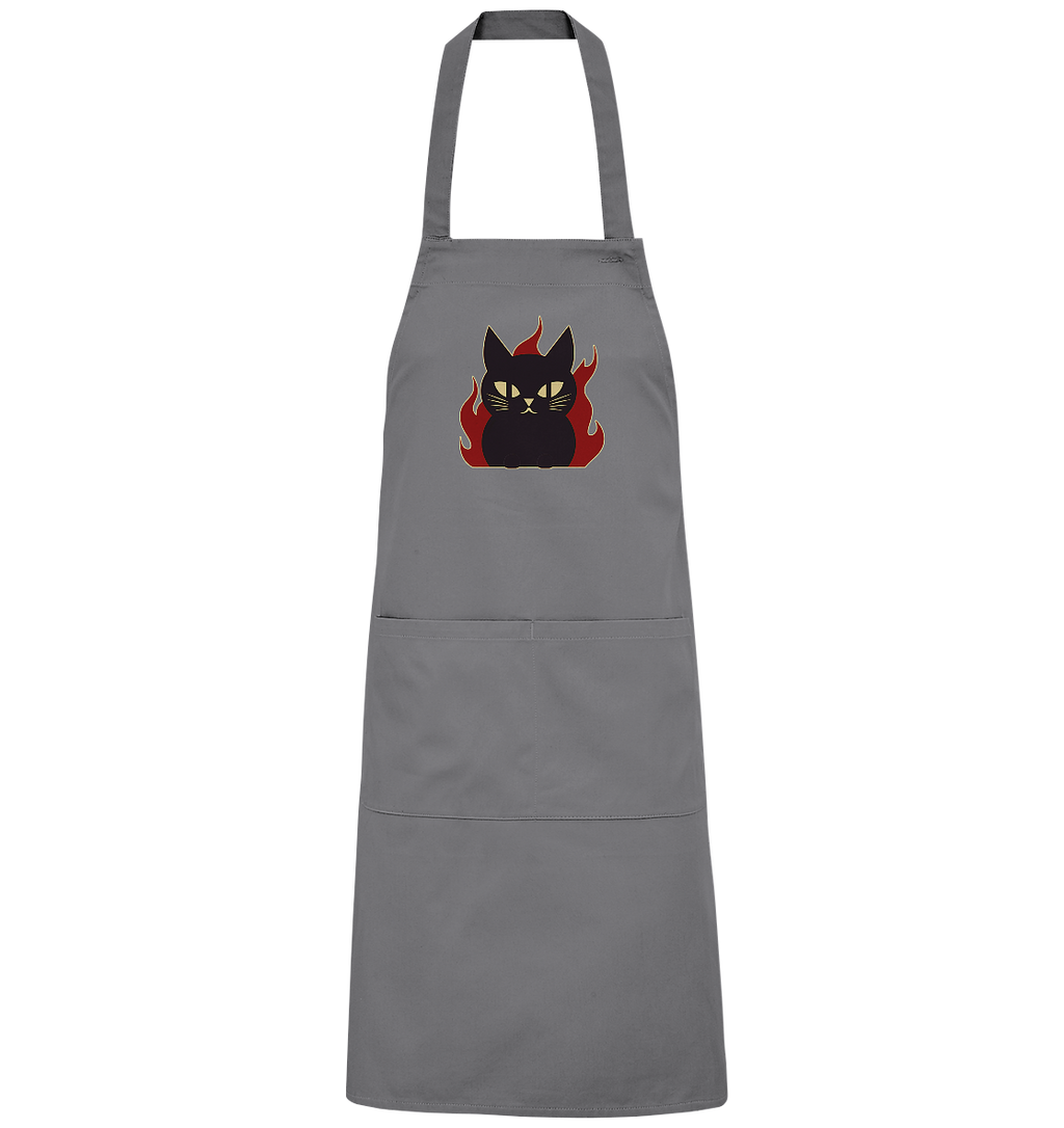 Devil Cat  illustration - Organic Grillschürze