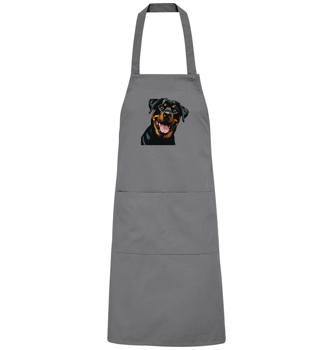 Rottweiler  Comic - personalisierbar - Organic Grillschürze