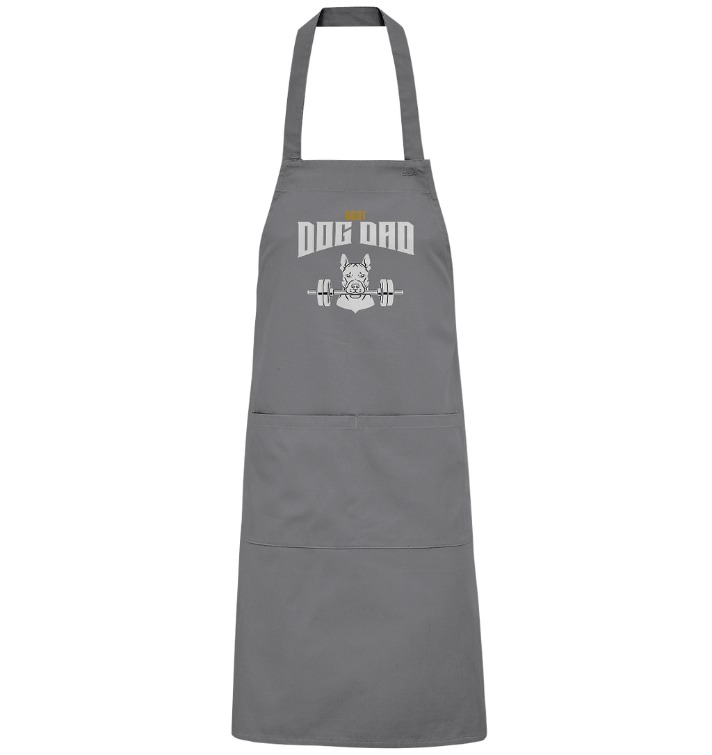 Best Dog Dad - Personalisierbar - Organic Grillschürze