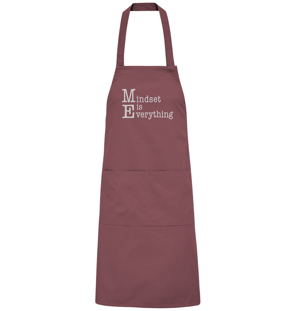 Mindset is Everything - Organic Grillschürze