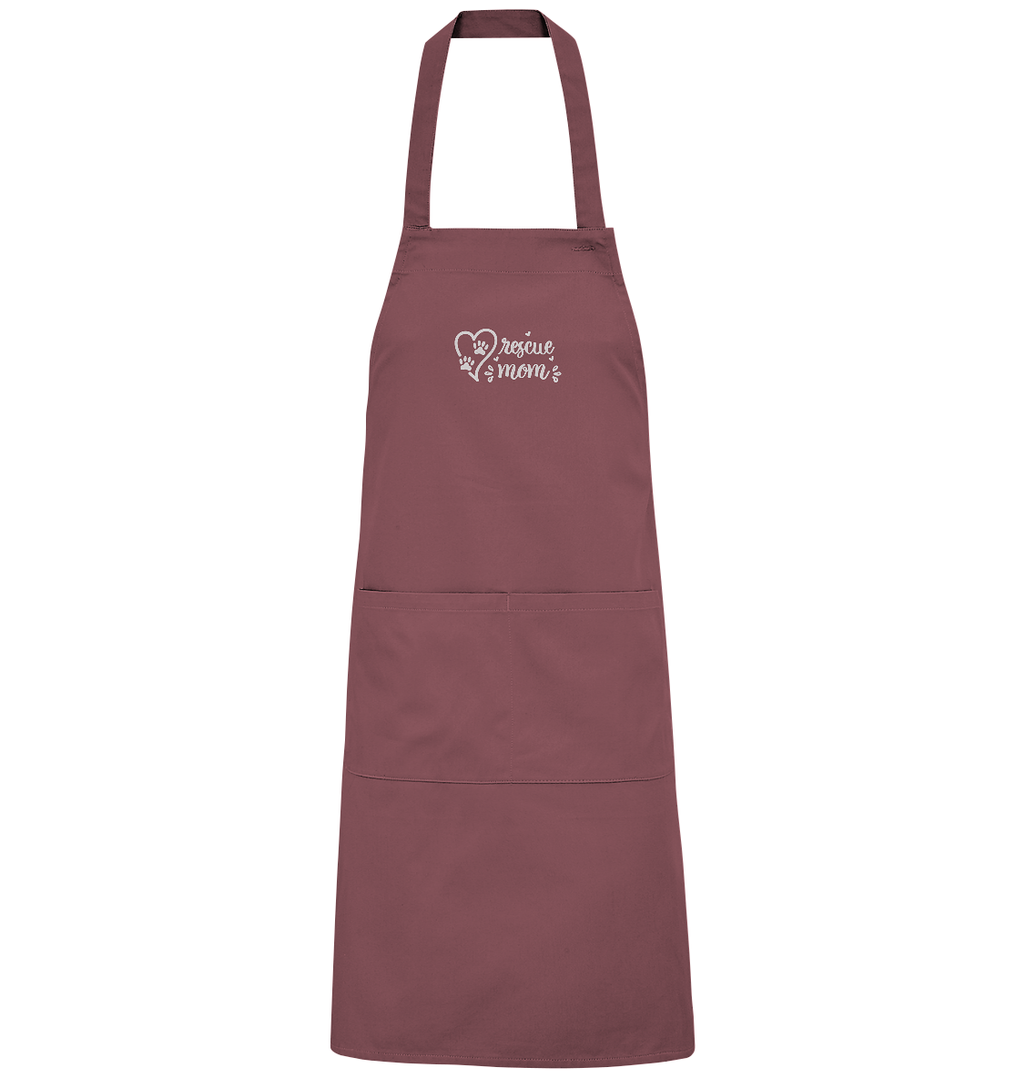 Rescue Mom - Personalisiert - Organic Grillschürze