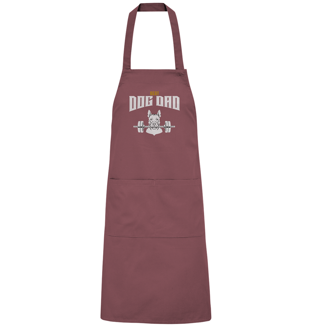 Best Dog Dad - Personalisierbar - Organic Grillschürze