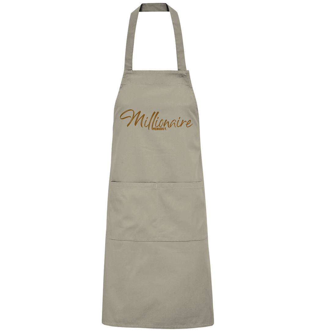 Millionaire Mindset - Organic Grillschürze
