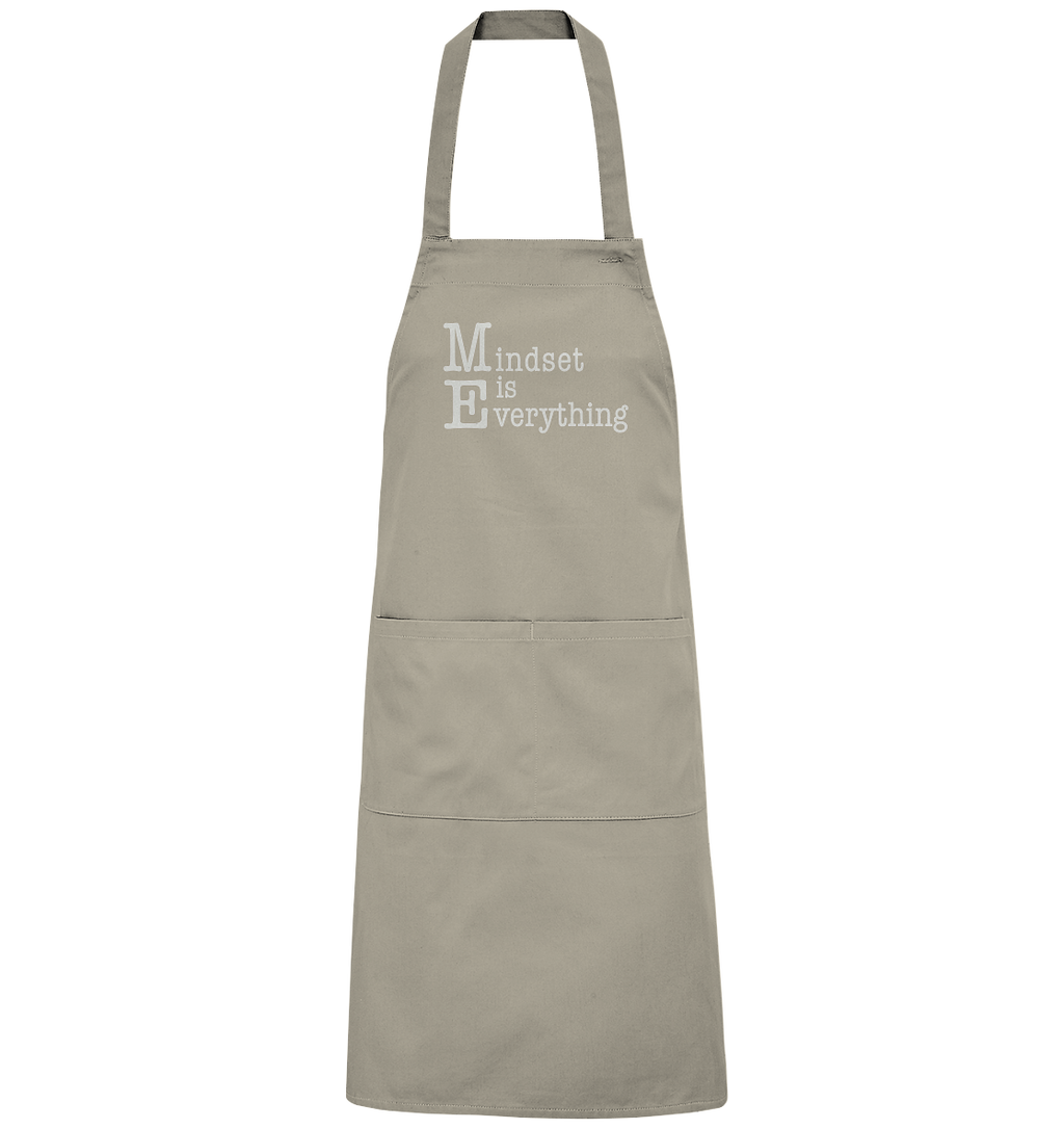 Mindset is Everything - Organic Grillschürze