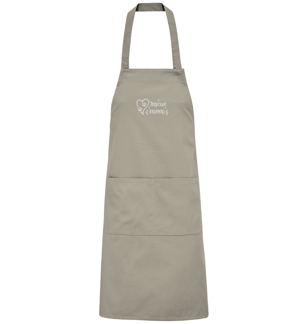 Rescue Mom - Personalisiert - Organic Grillschürze