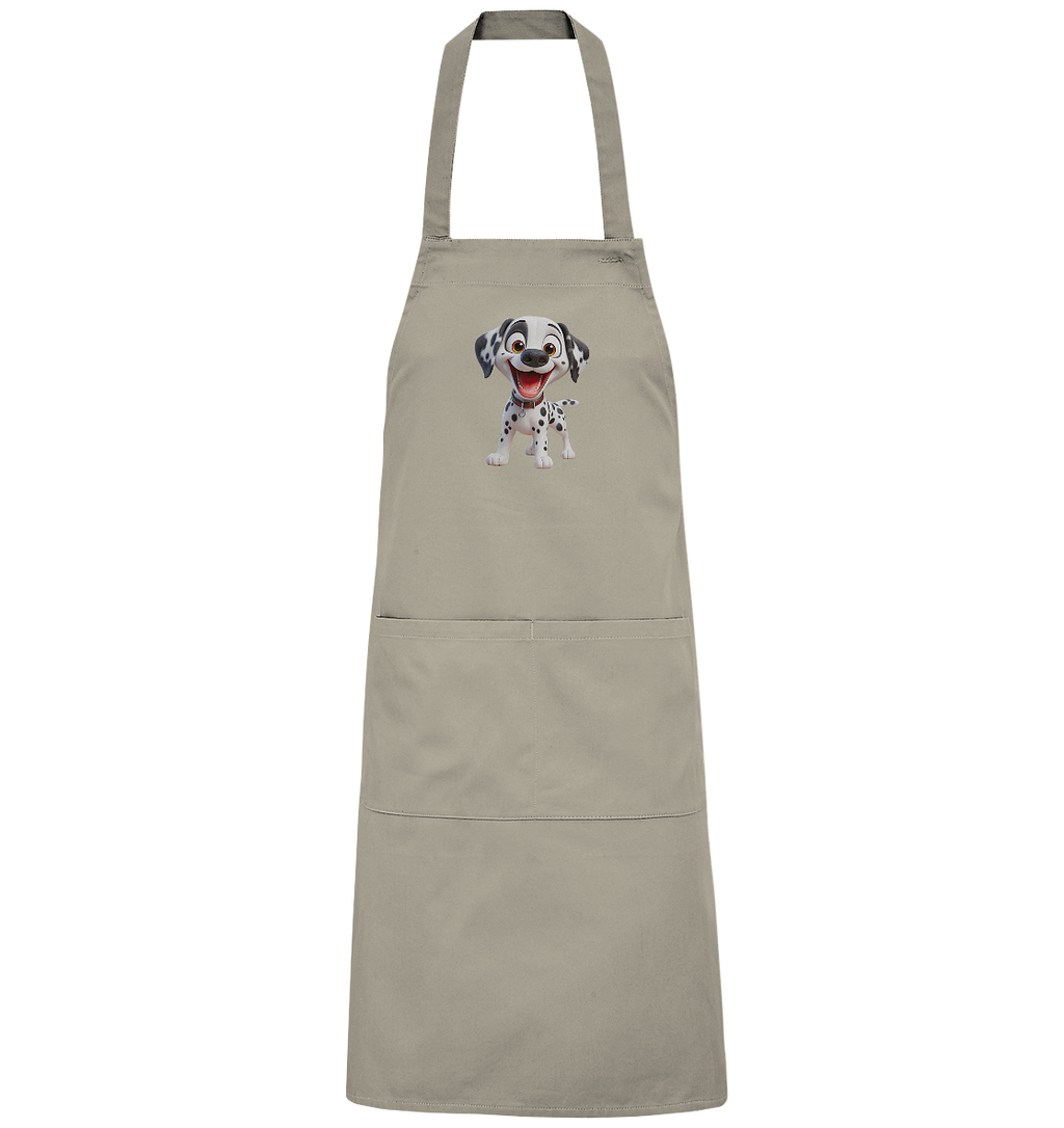 Dalmatina Cartoon - personalisierbar - Organic Grillschürze
