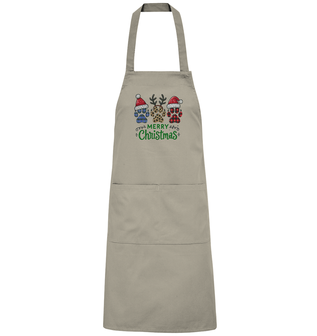 Paw Merry Christmas  - Organic Grillschürze