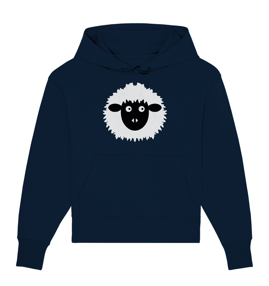 Schaf comic -personalisierbar - Organic Oversize Hoodie
