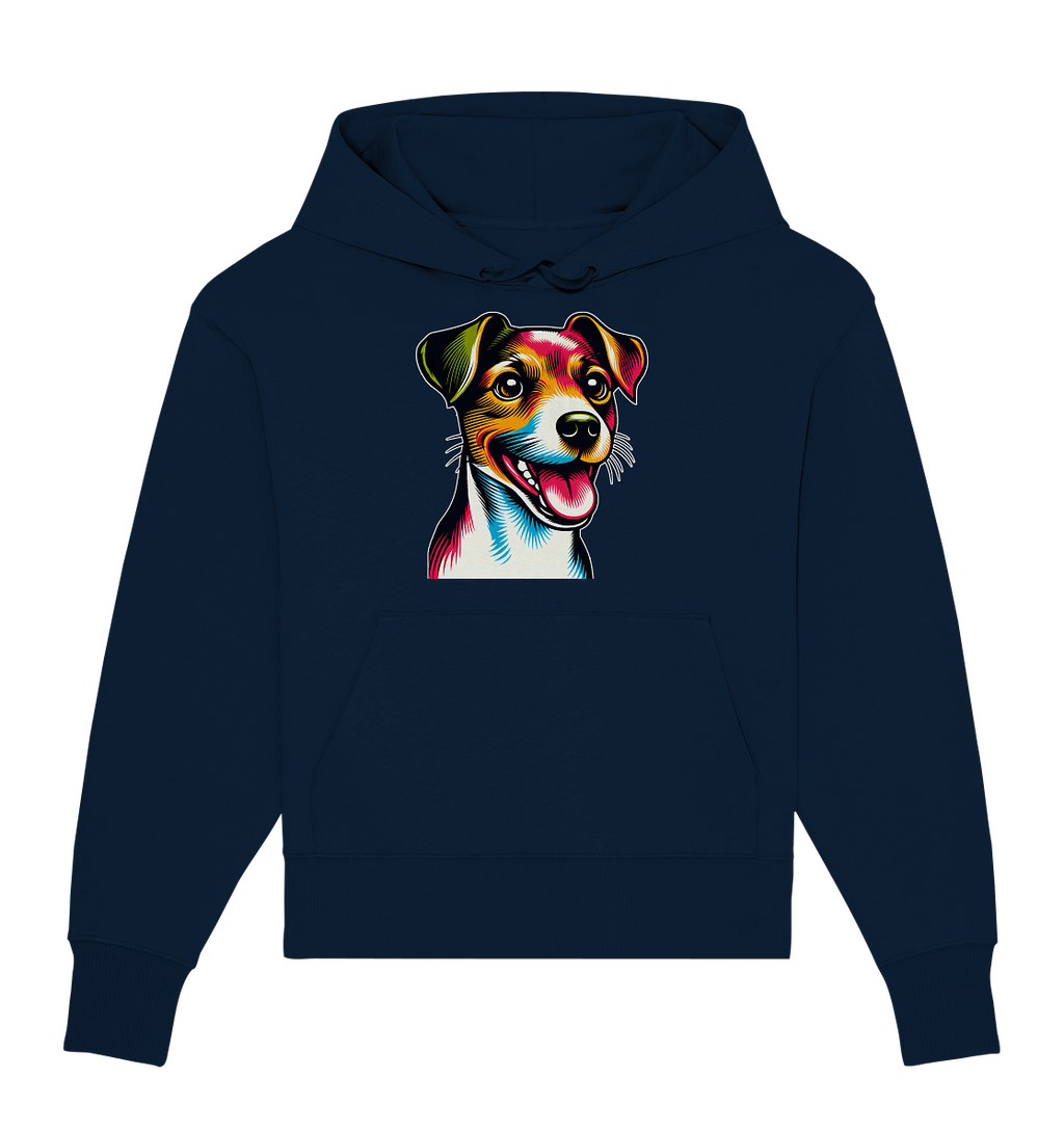 Jack Russell Terrier Pop Art - Organic Oversize Hoodie