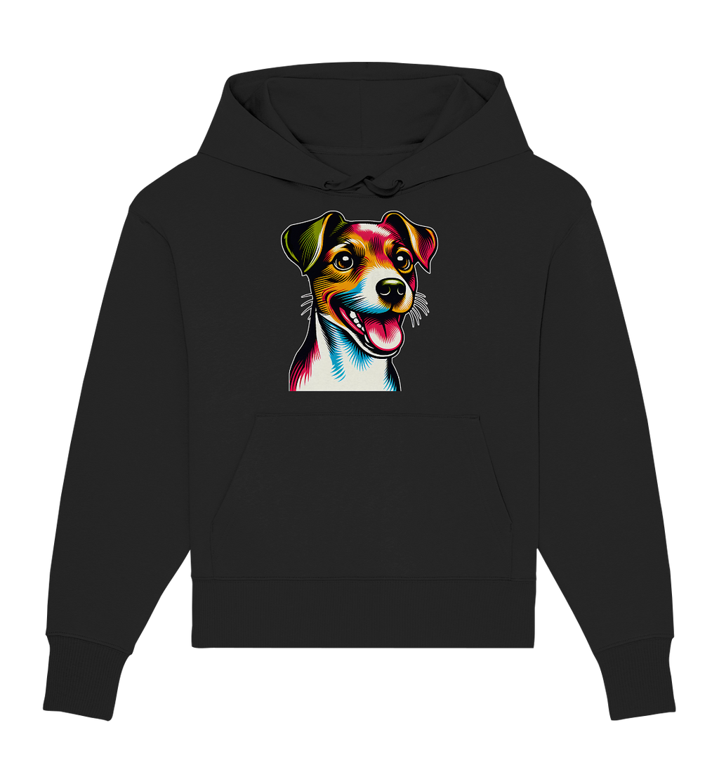 Jack Russell Terrier Pop Art - Organic Oversize Hoodie