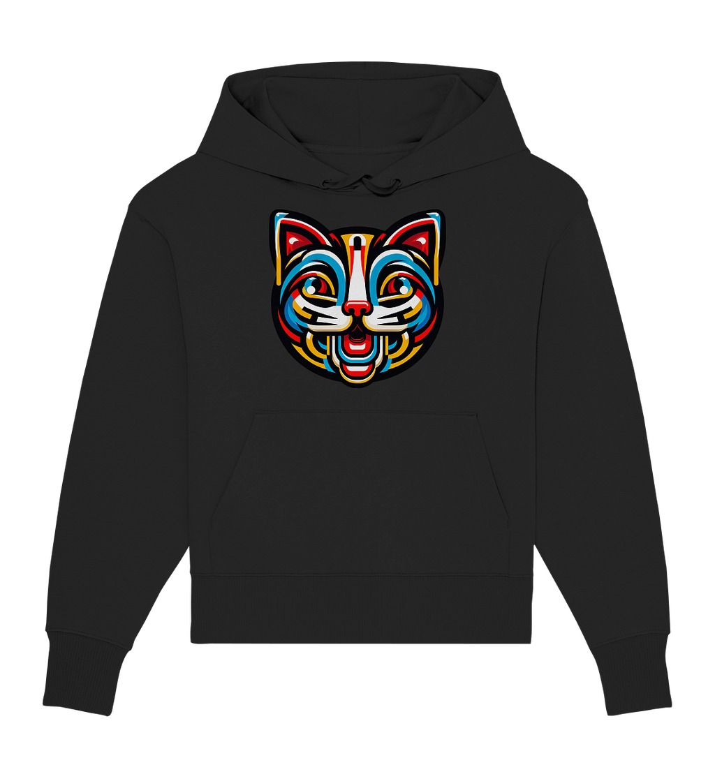 Pop Art Katze  - Organic Oversize Hoodie