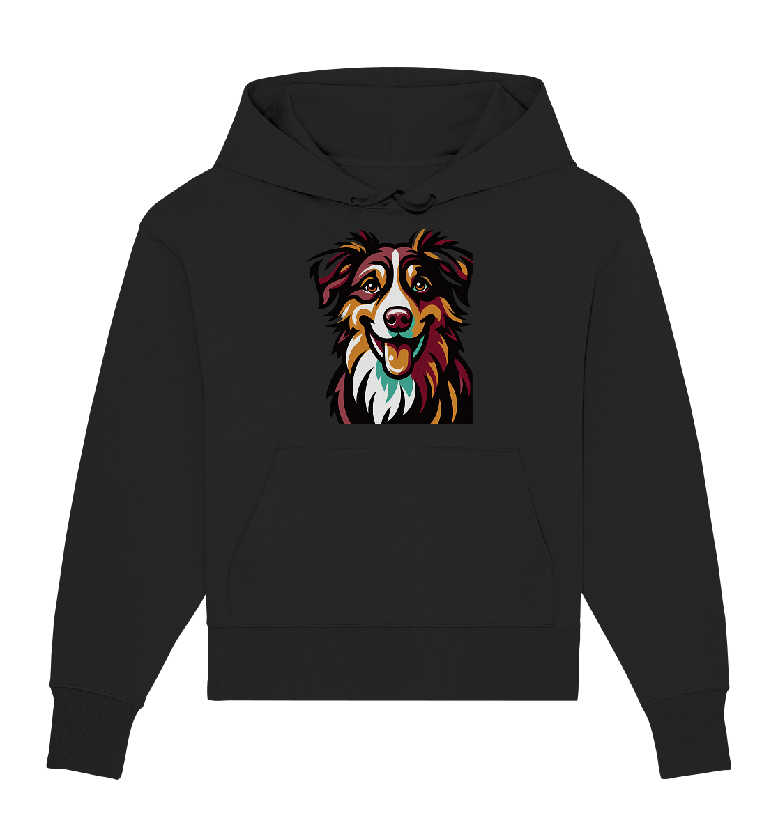 Australian Shepherd Hund - personalisierbar - Organic Oversize Hoodie