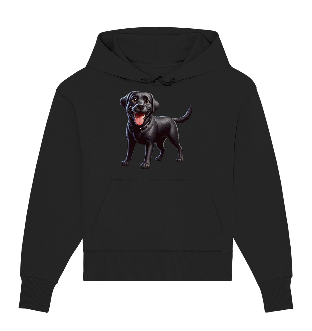 Cartoon Labrador Retreiver - personalisierbar - Organic Oversize Hoodie
