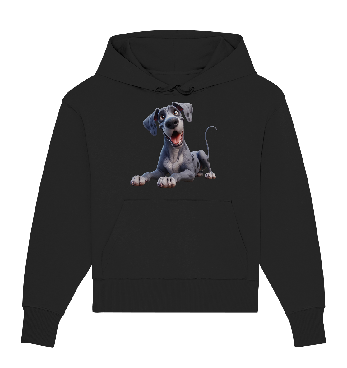 Dänische Dogge - personalisierbar - Organic Oversize Hoodie