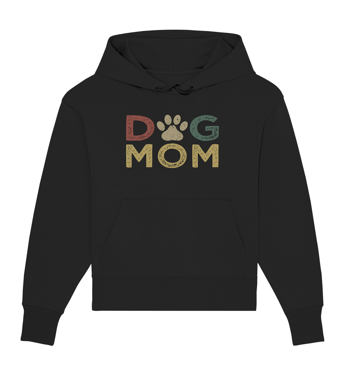 Dog Mum - personalisierbar - Organic Oversize Hoodie