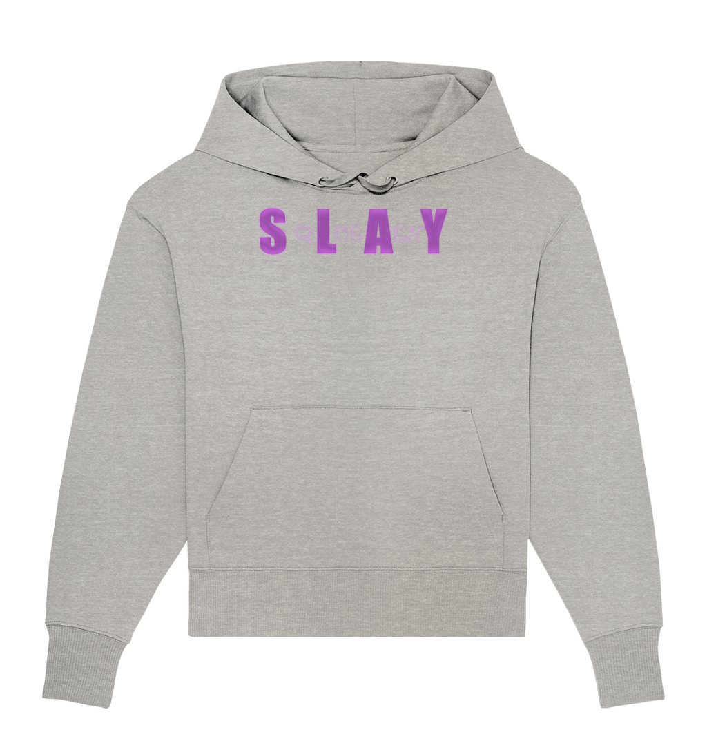 Slay Queen - personalisierbar - Organic Oversize Hoodie