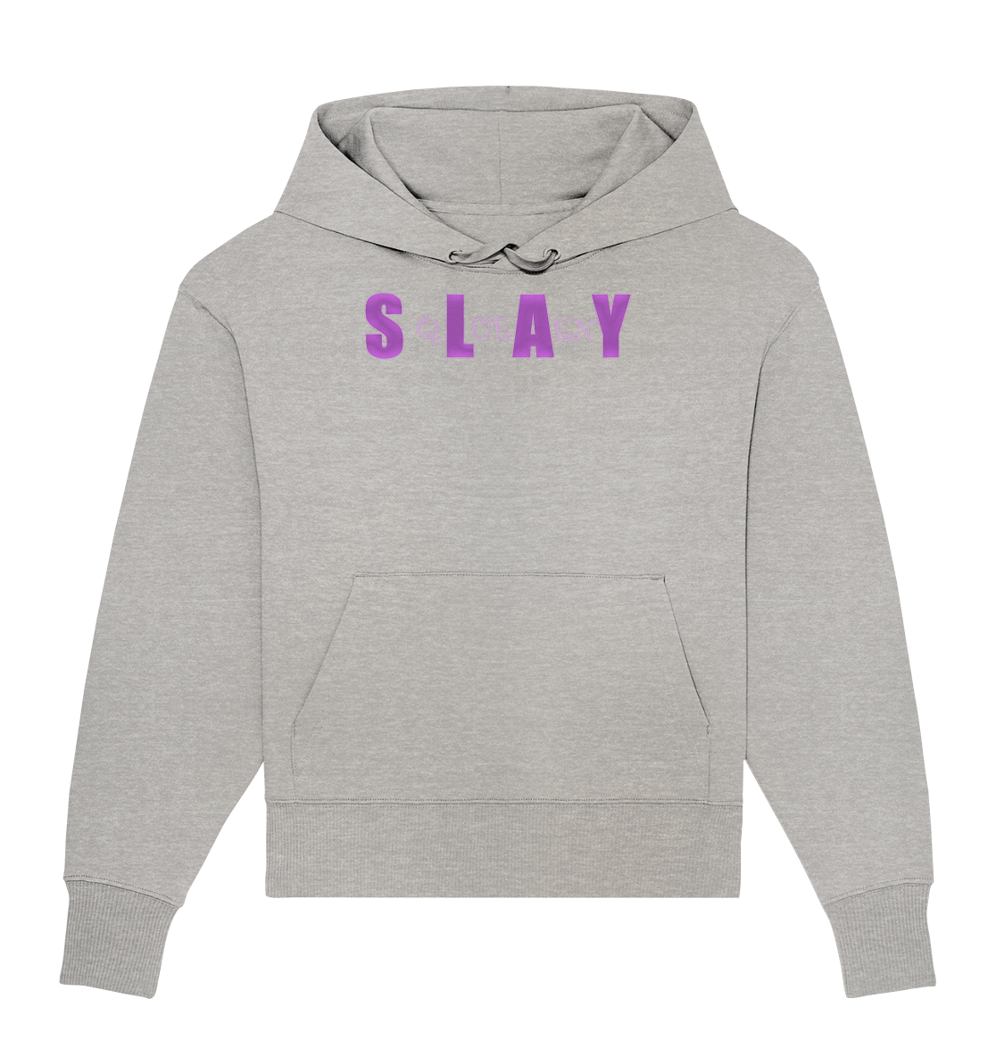 Slay Queen - personalisierbar - Organic Oversize Hoodie