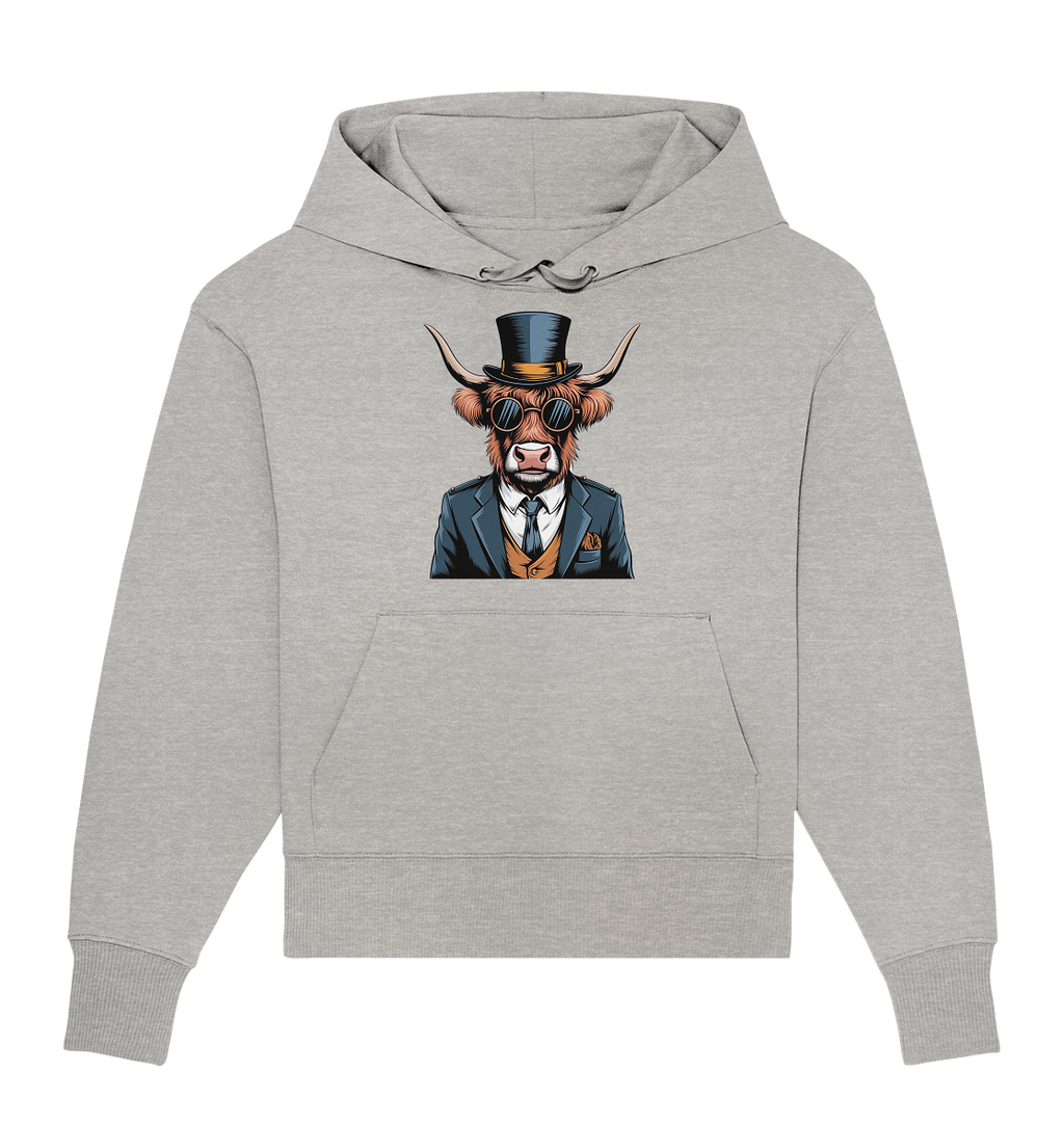 Highland Cow Steampunk - Organic Oversize Hoodie