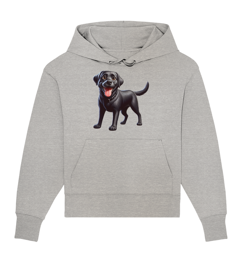 Cartoon Labrador Retreiver - personalisierbar - Organic Oversize Hoodie