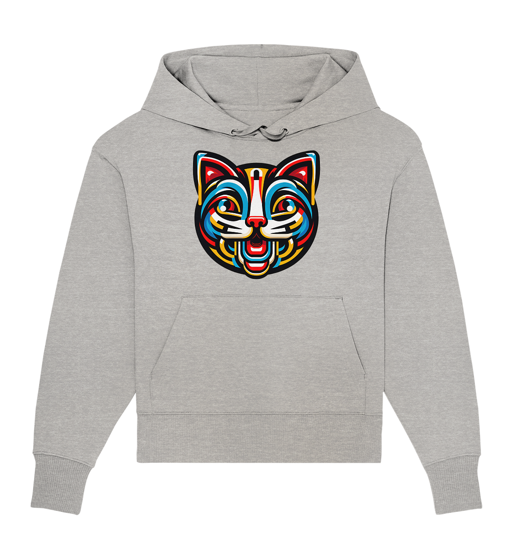Pop Art Katze  - Organic Oversize Hoodie