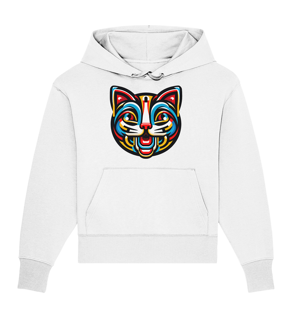 Pop Art Katze  - Organic Oversize Hoodie