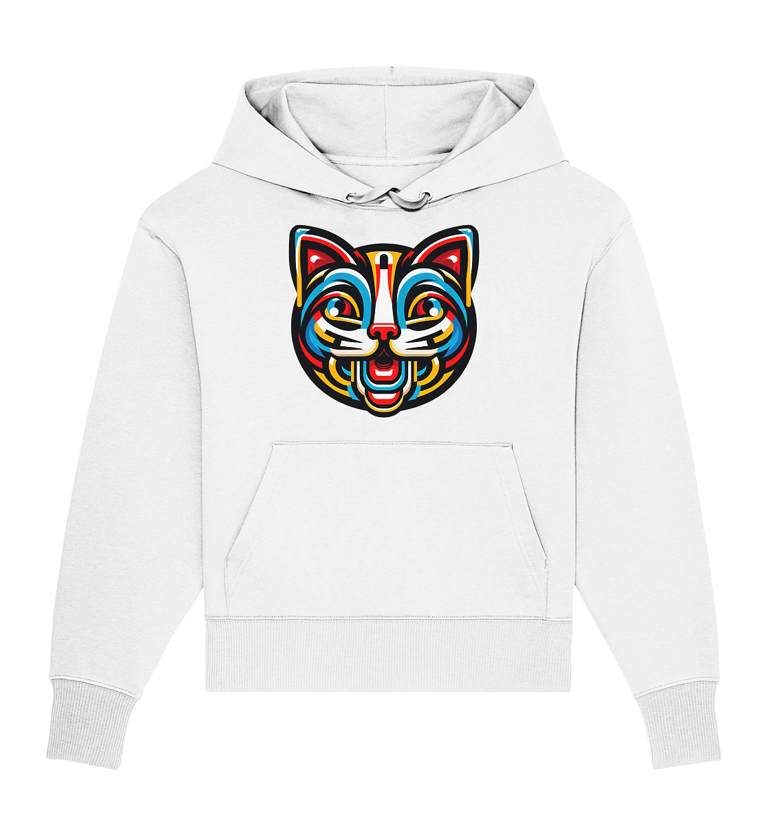 Pop Art Katze  - Organic Oversize Hoodie