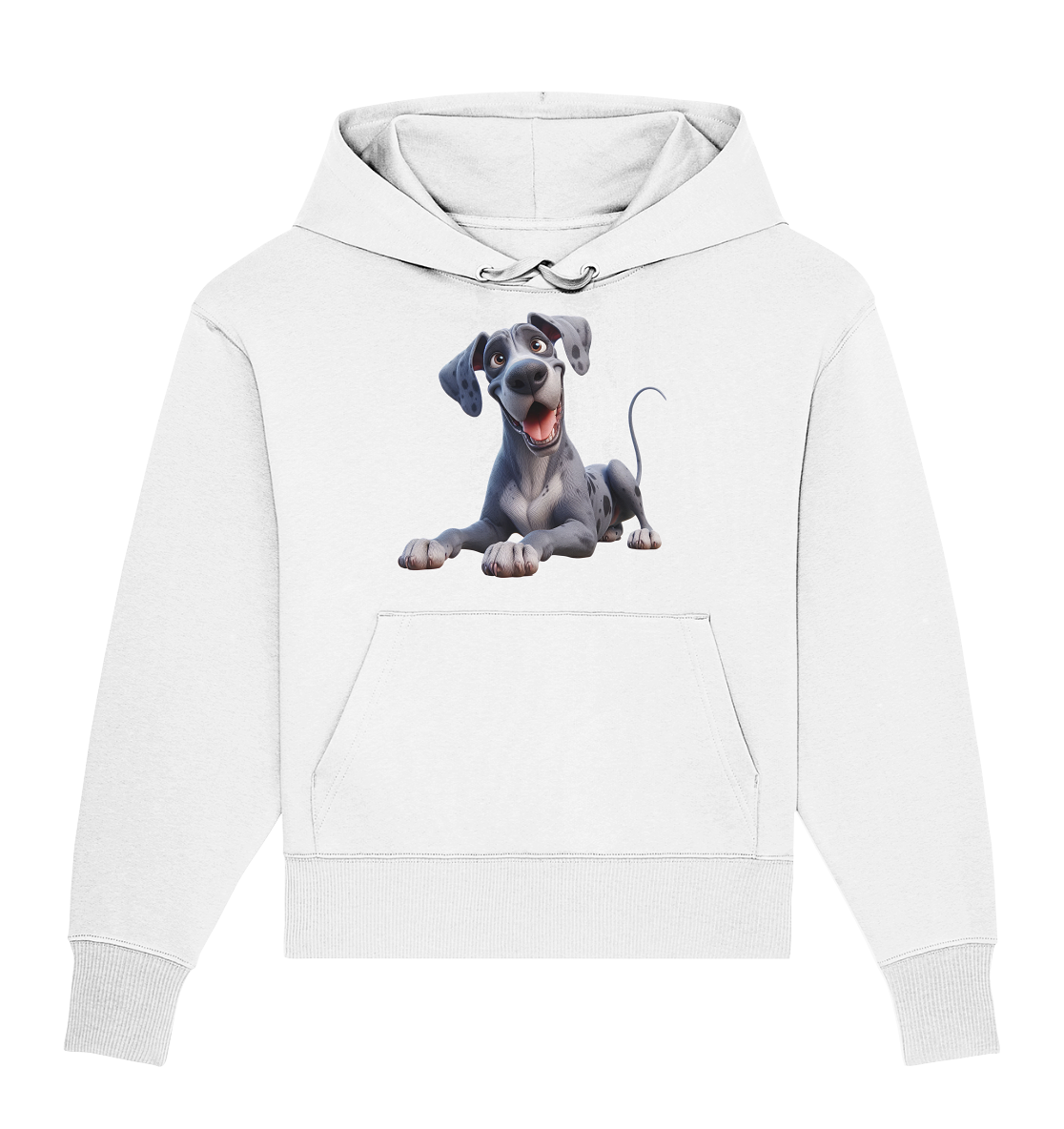 Dänische Dogge - personalisierbar - Organic Oversize Hoodie