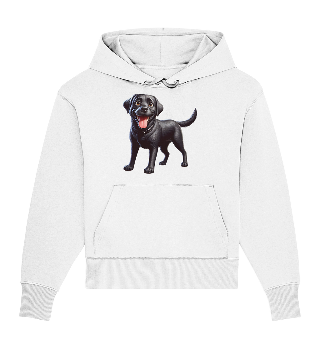 Cartoon Labrador Retreiver - personalisierbar - Organic Oversize Hoodie