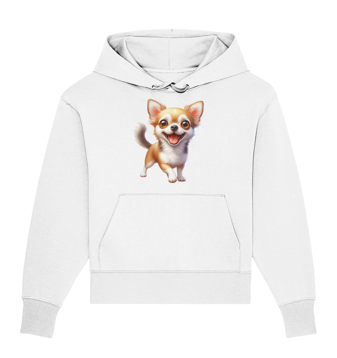 Chihuahua Cartoon - personalisierbar - Organic Oversize Hoodie