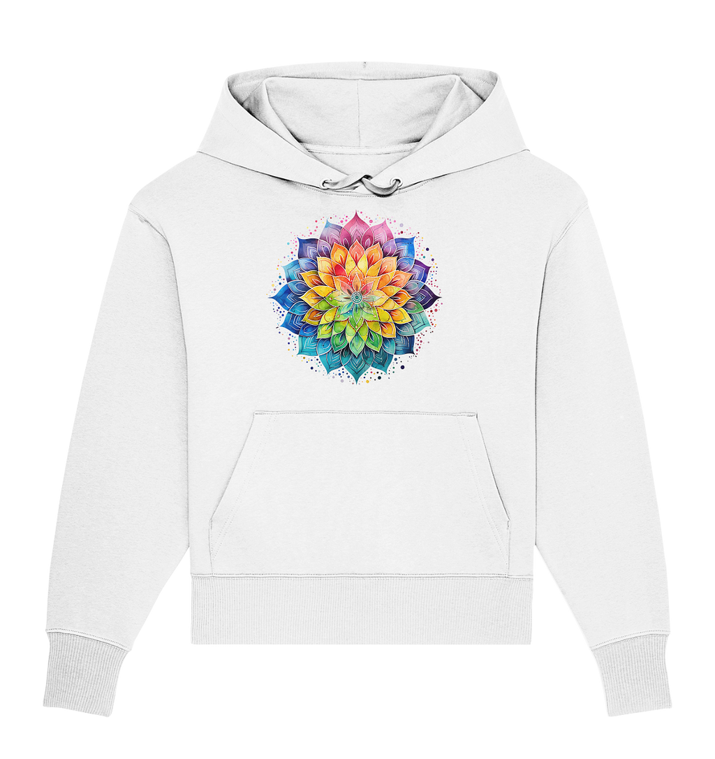 Lotus Mandala Yoga - Organic Oversize Hoodie